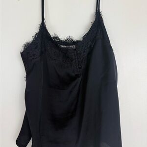 Abercrombie & Fitch Black Lace Cami Top